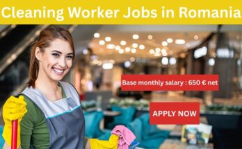 Cleaning Worker Jobs in Romania