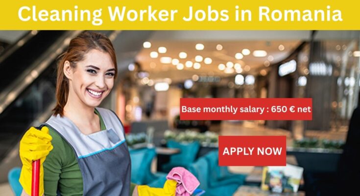 Cleaning Worker Jobs in Romania